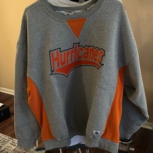 Vintage Miami Hurricanes crewneck sweatshirt.